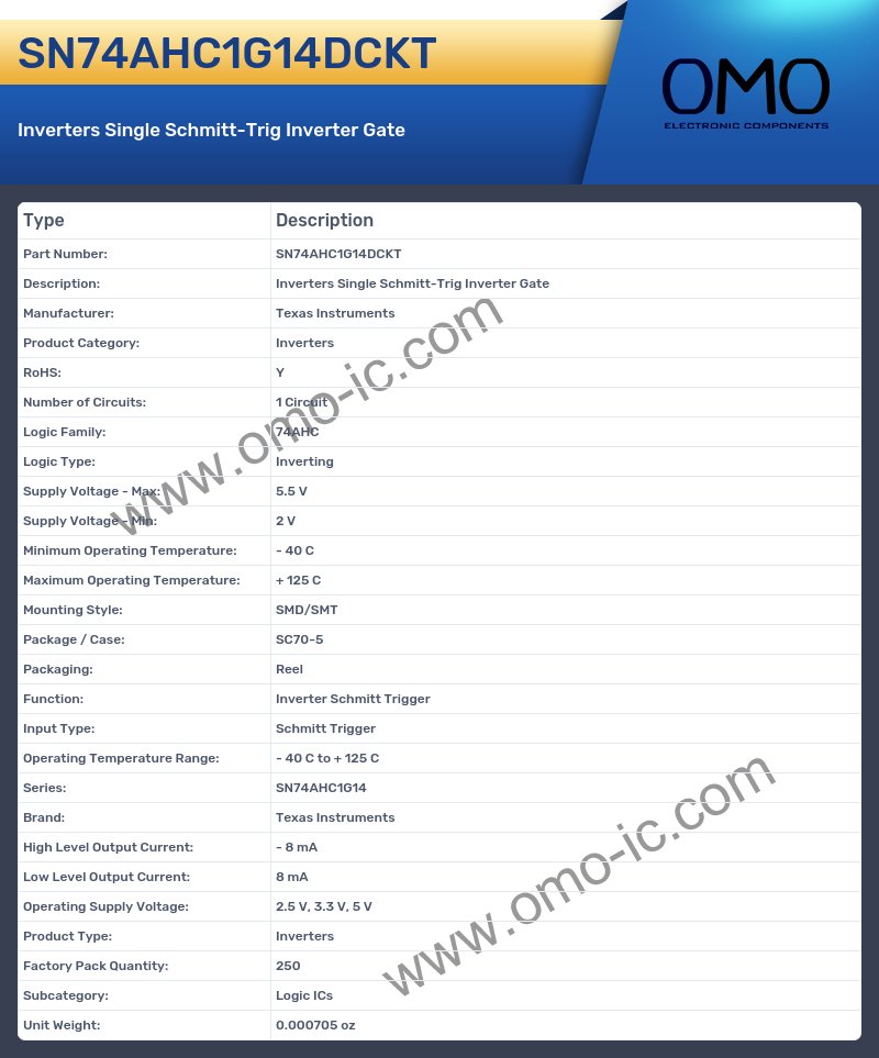 SN74AHC1G14DCKT