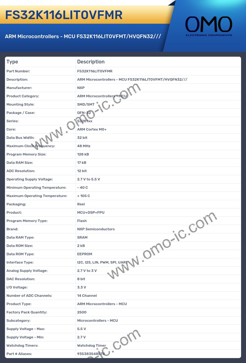FS32K116LIT0VFMR