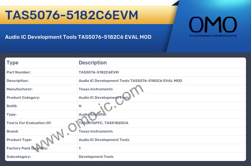 TAS5076-5182C6EVM