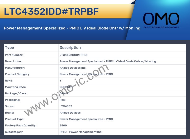 LTC4352IDD#TRPBF