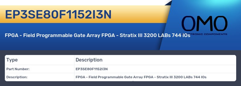EP3SE80F1152I3N