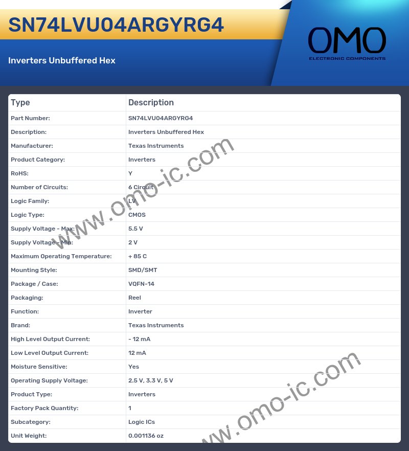 SN74LVU04ARGYRG4