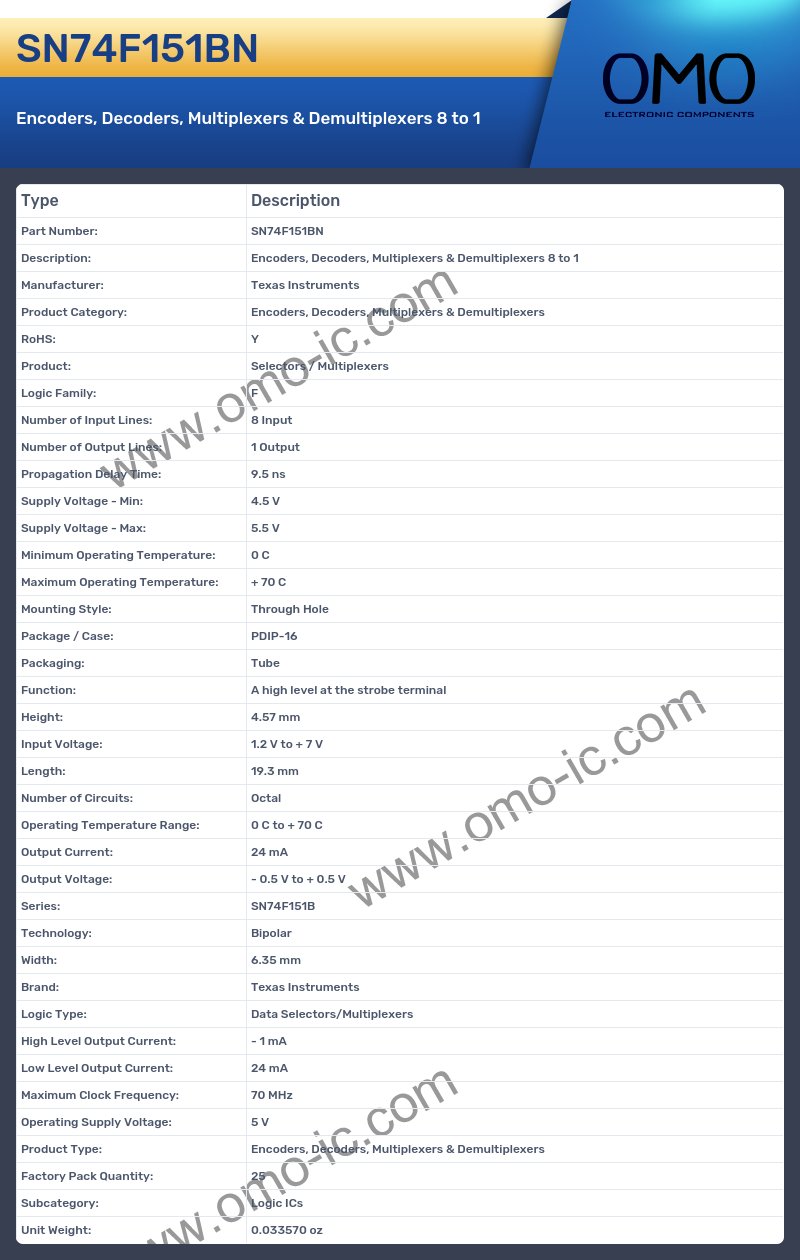 SN74F151BN