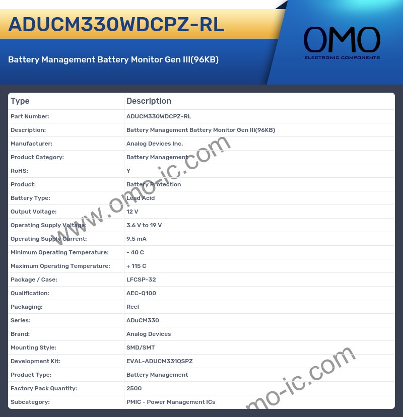 ADUCM330WDCPZ-RL