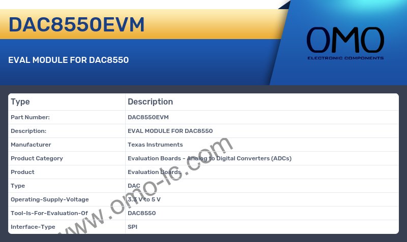 DAC8550EVM