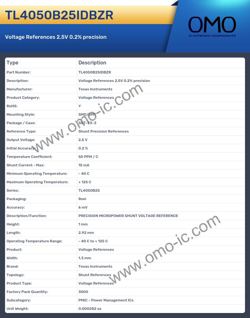 TL4050B25IDBZR