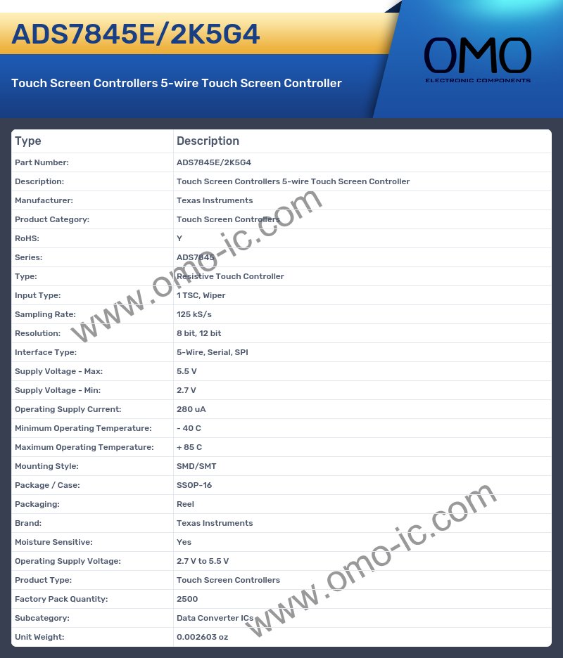 ADS7845E/2K5G4
