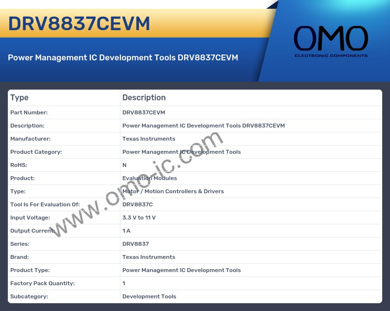 DRV8837CEVM