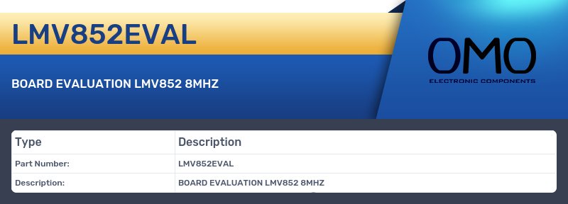 LMV852EVAL