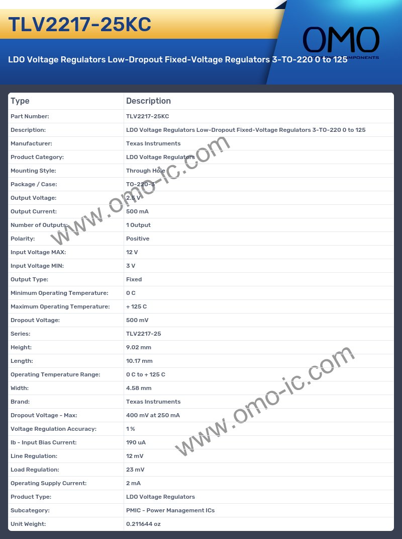 TLV2217-25KC