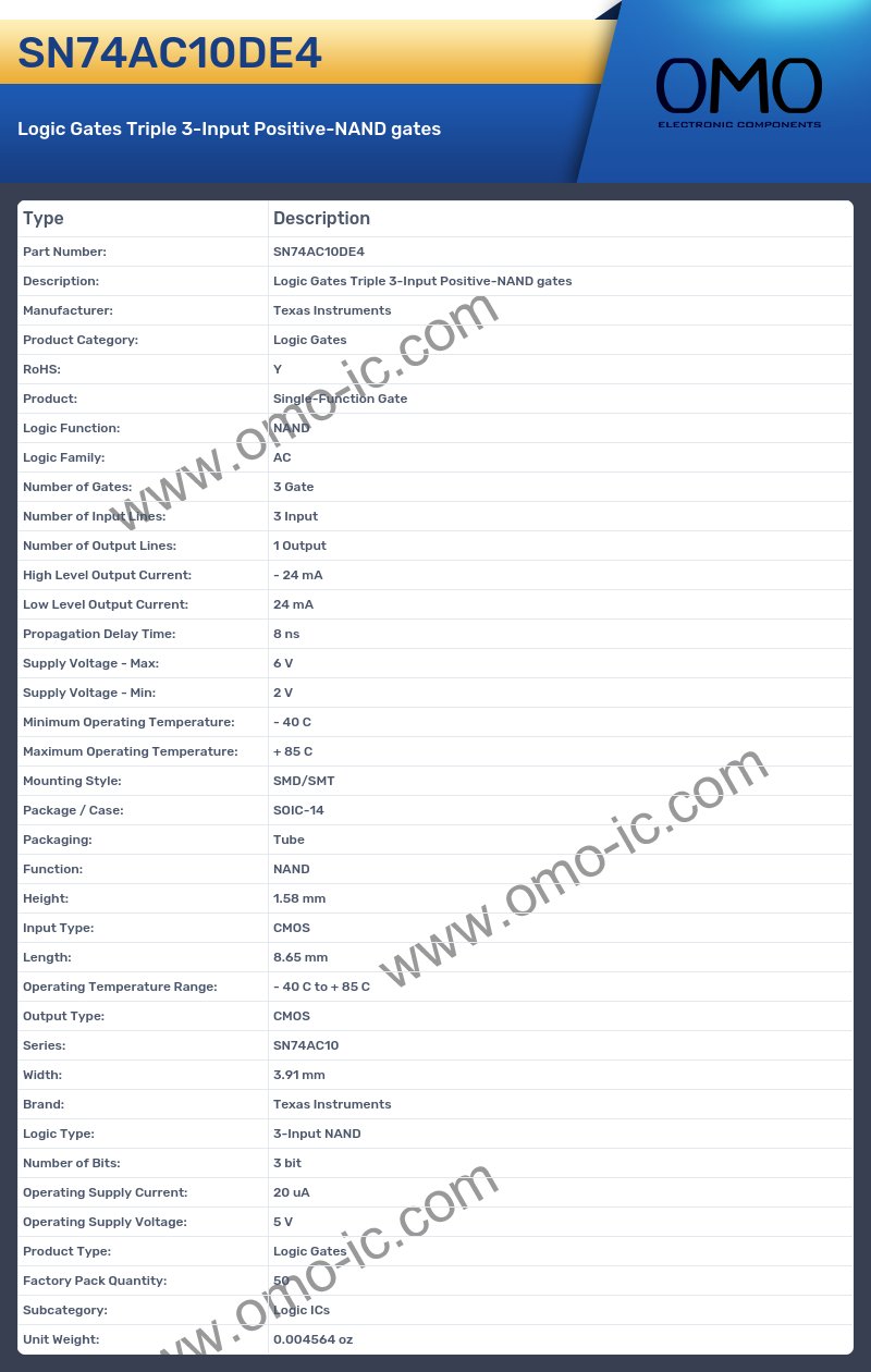SN74AC10DE4