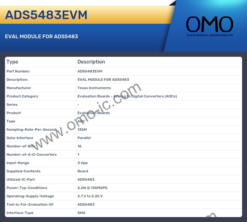 ADS5483EVM