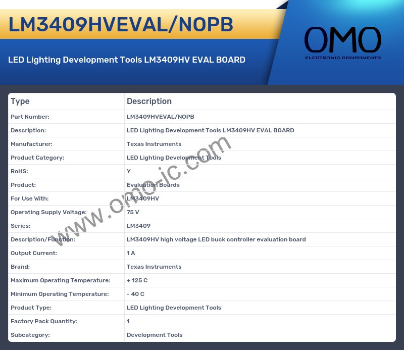 LM3409HVEVAL/NOPB