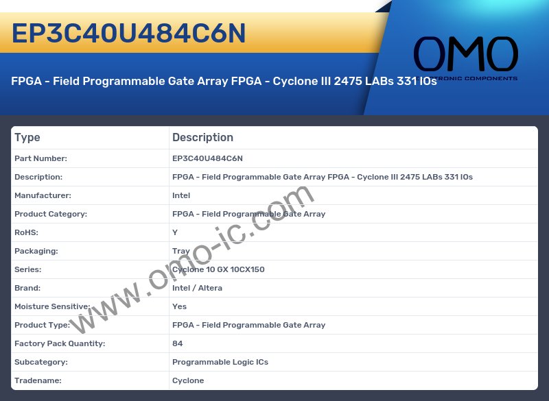 EP3C40U484C6N