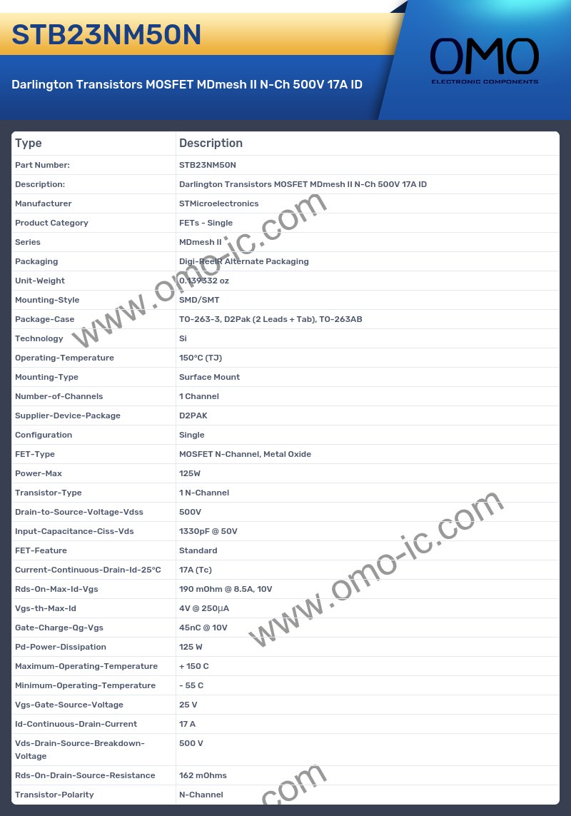 STB23NM50N