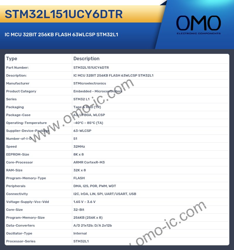 STM32L151UCY6DTR