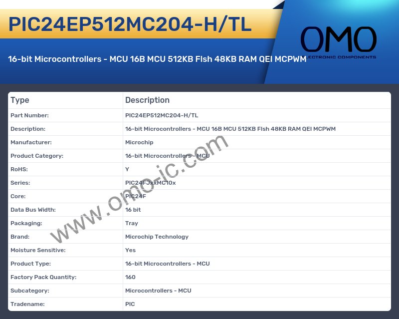 PIC24EP512MC204-H/TL