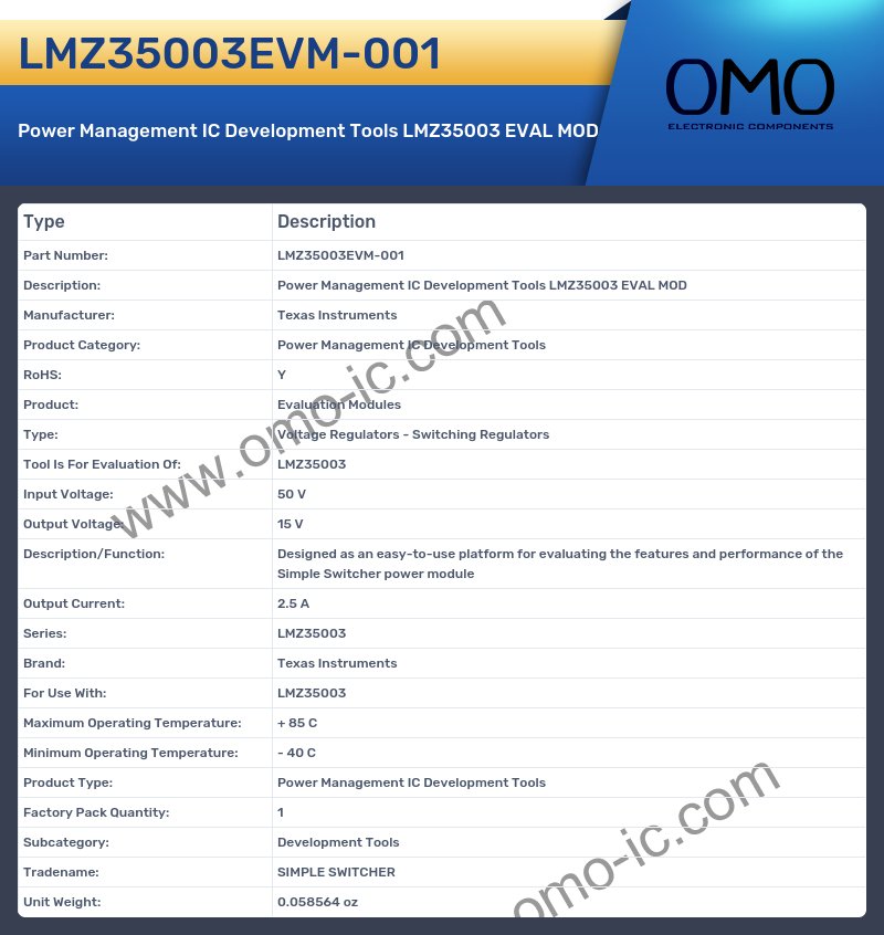 LMZ35003EVM-001