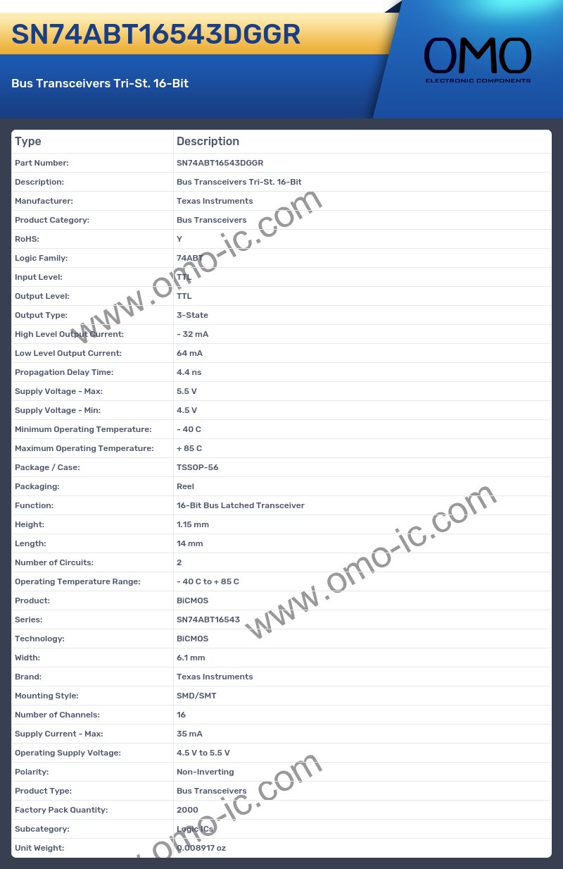 SN74ABT16543DGGR