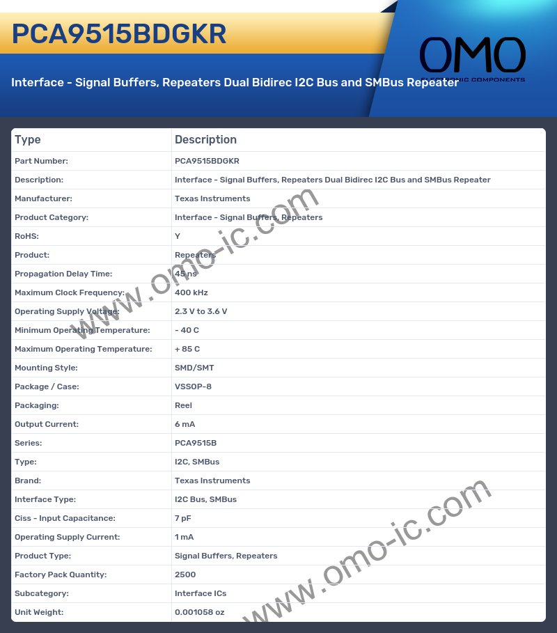 PCA9515BDGKR