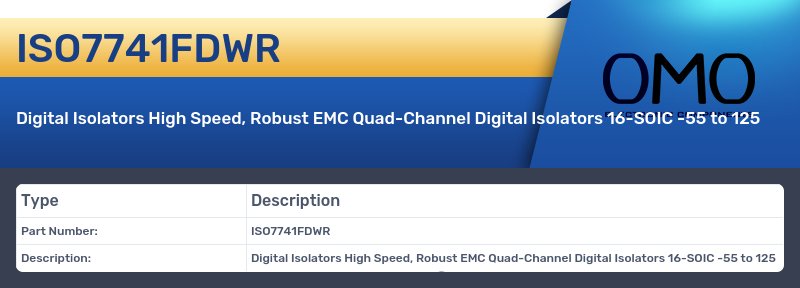 ISO7741FDWR