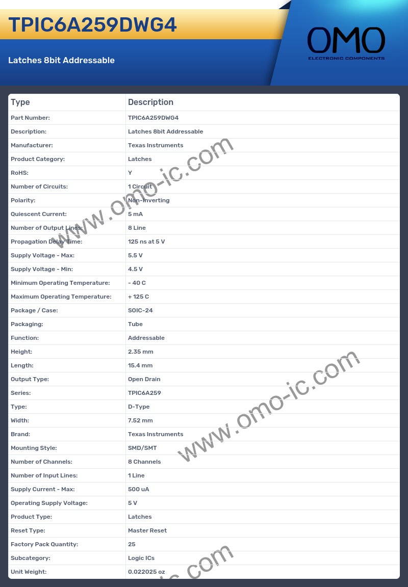 TPIC6A259DWG4
