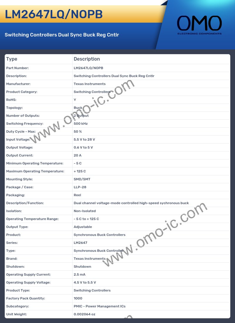 LM2647LQ/NOPB
