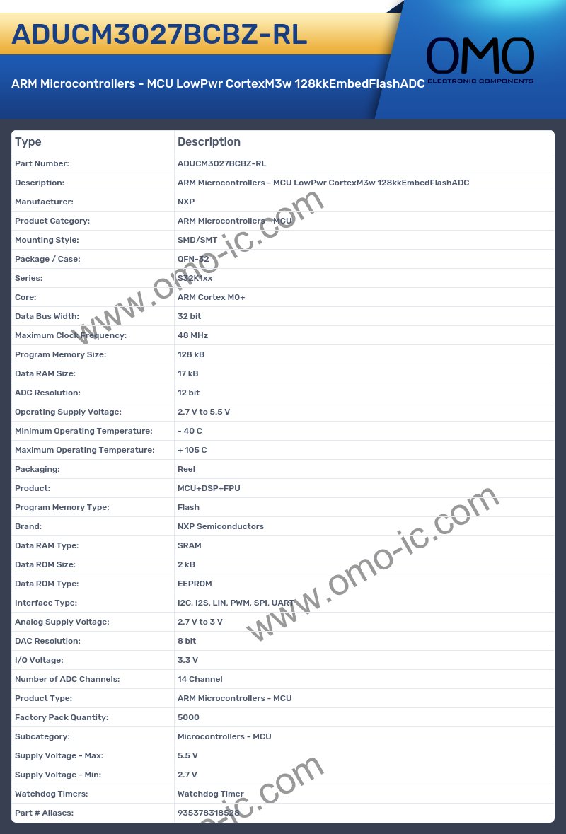ADUCM3027BCBZ-RL
