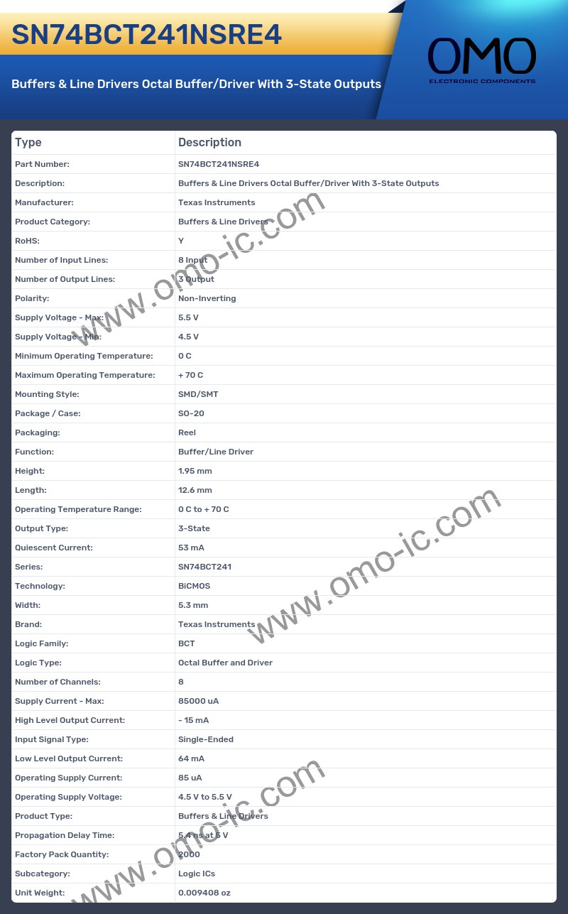 SN74BCT241NSRE4