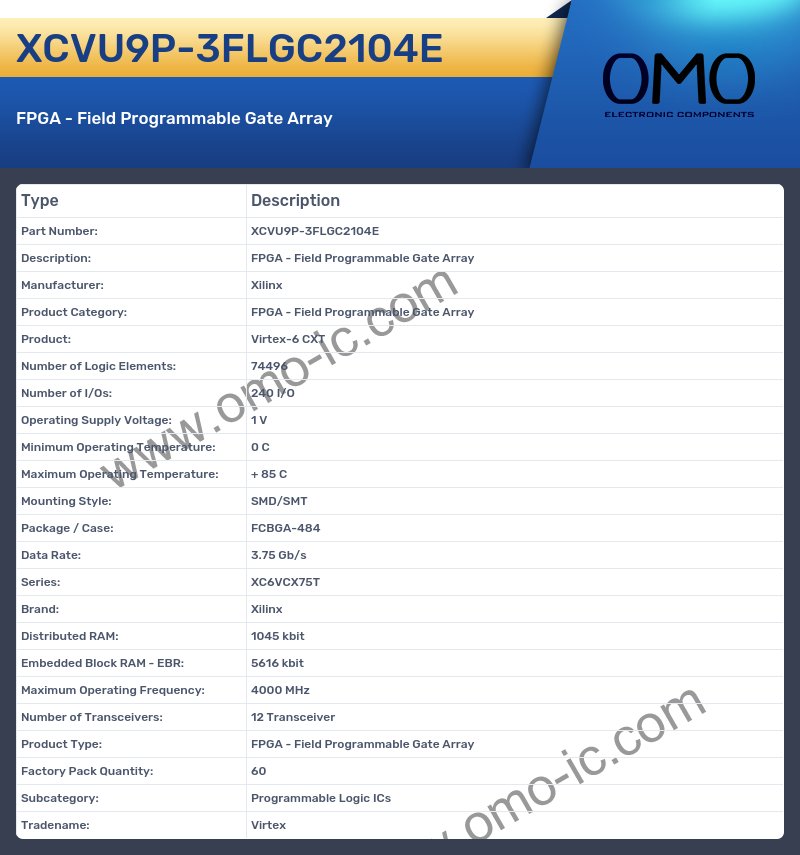 XCVU9P-3FLGC2104E