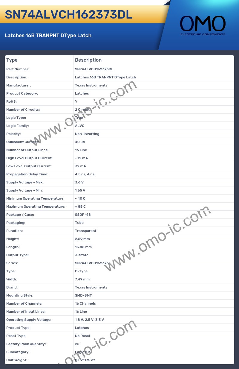 SN74ALVCH162373DL