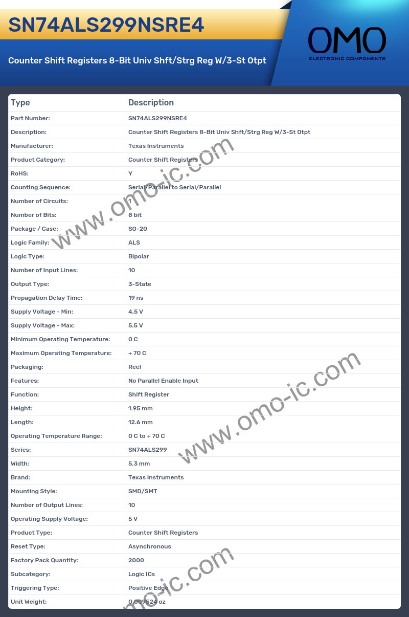 SN74ALS299NSRE4