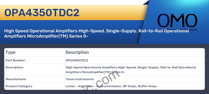 OPA4350TDC2