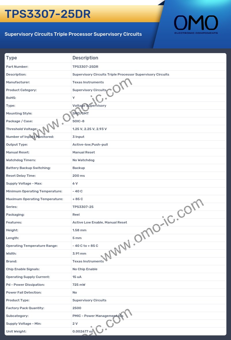 TPS3307-25DR