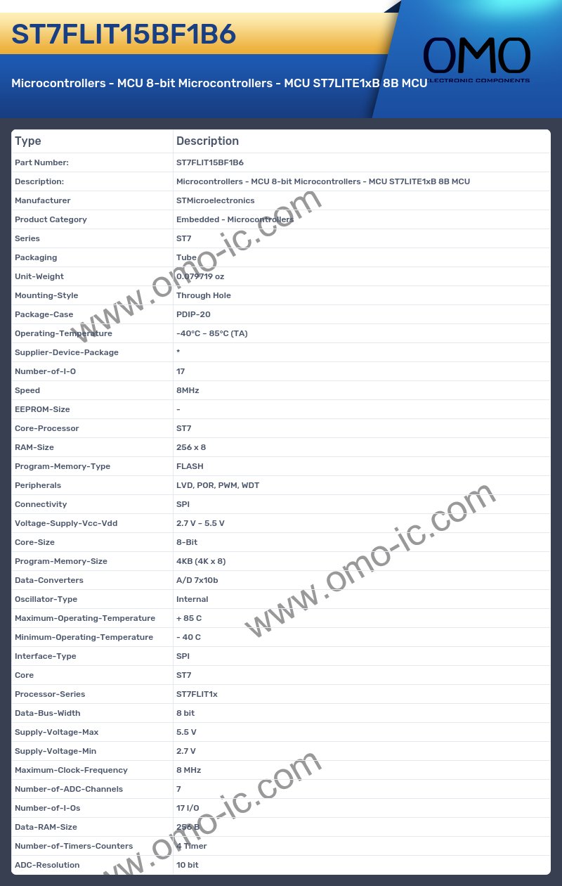 ST7FLIT15BF1B6