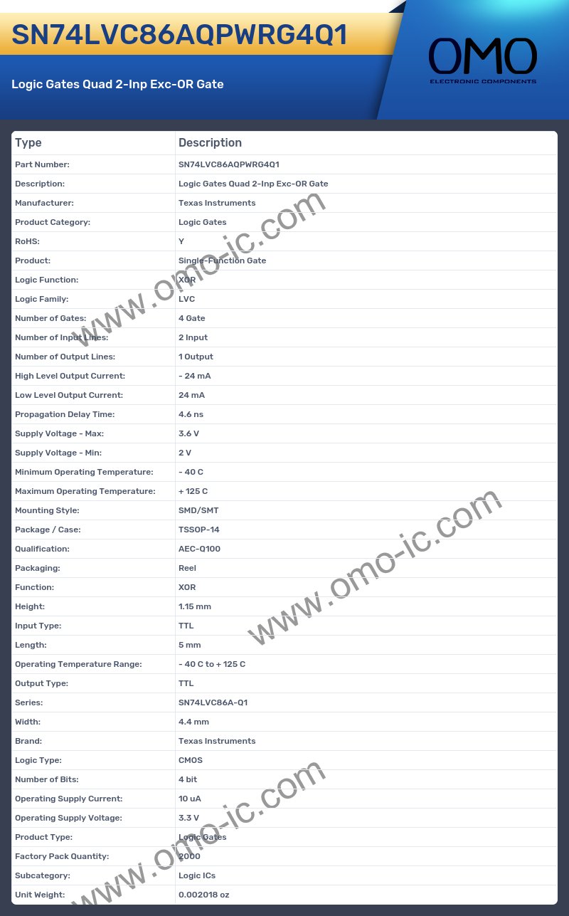 SN74LVC86AQPWRG4Q1