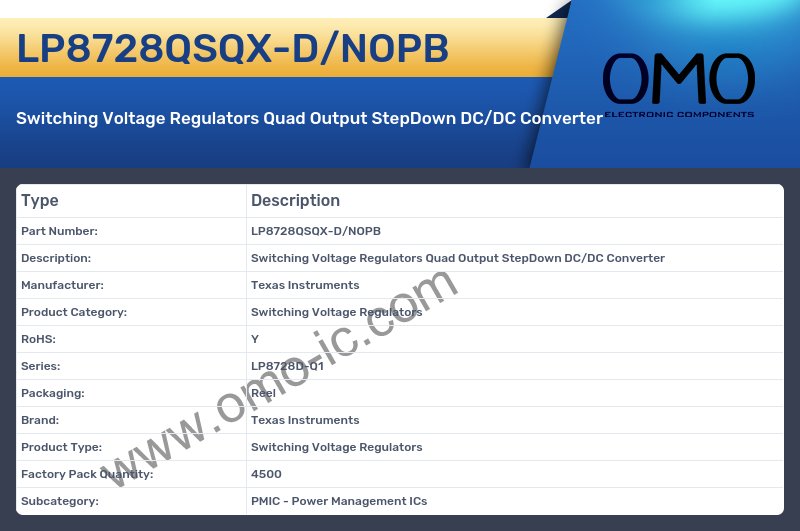 LP8728QSQX-D/NOPB