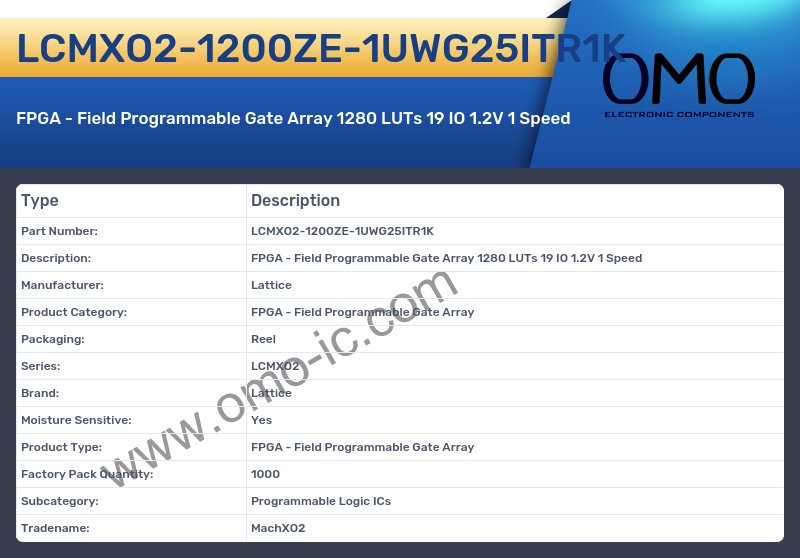 LCMXO2-1200ZE-1UWG25ITR1K