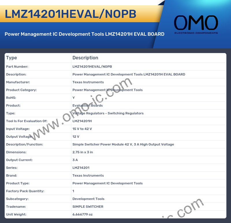 LMZ14201HEVAL/NOPB