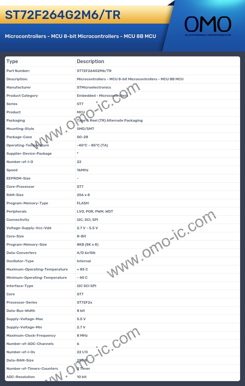 ST72F264G2M6/TR
