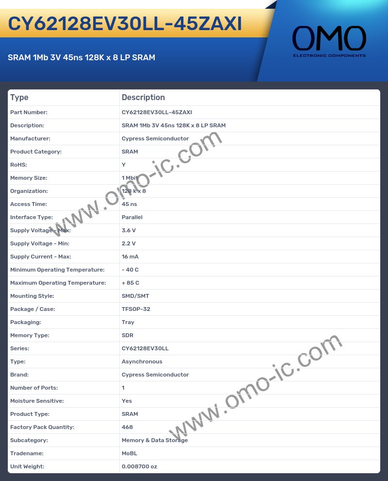 CY62128EV30LL-45ZAXI