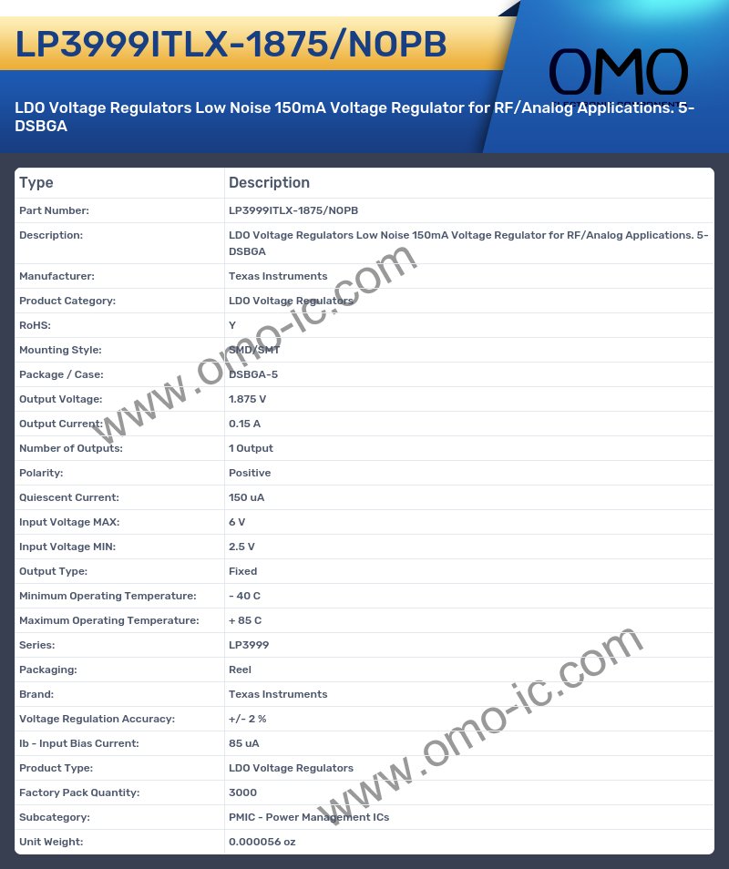 LP3999ITLX-1875/NOPB