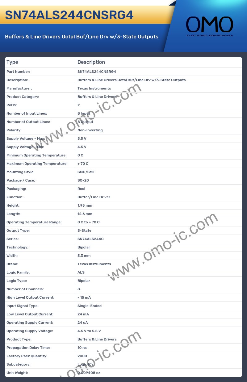 SN74ALS244CNSRG4