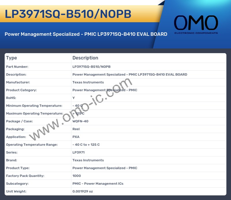 LP3971SQ-B510/NOPB
