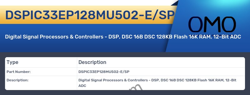 DSPIC33EP128MU502-E/SP