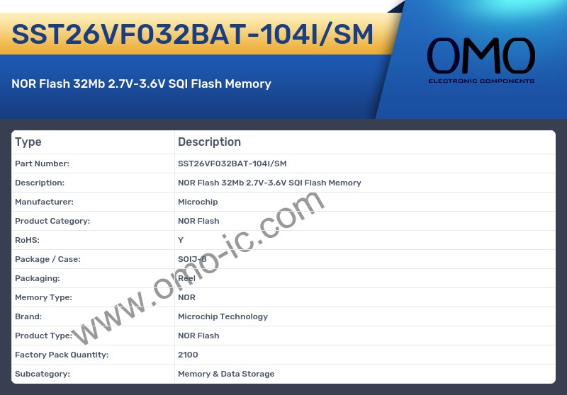 SST26VF032BAT-104I/SM