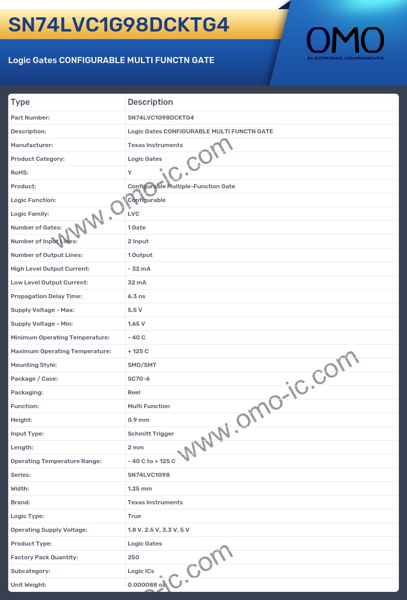 SN74LVC1G98DCKTG4