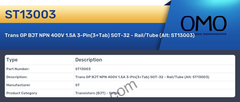 ST13003