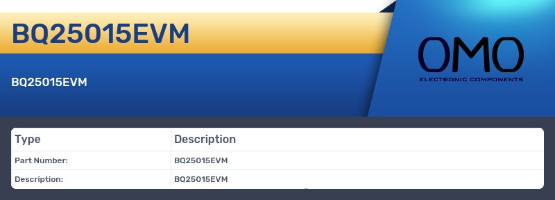 BQ25015EVM