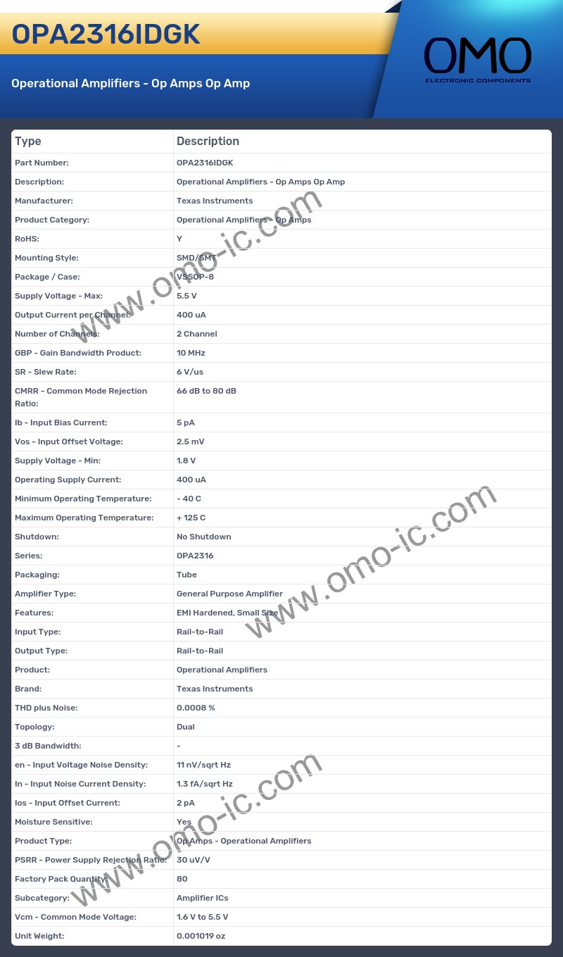 OPA2316IDGK
